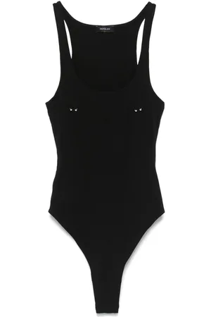 MUGLER Pierced bodysuit