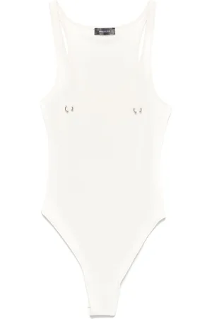 MUGLER Pierced bodysuit