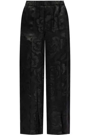 Kenzo Silk-blend straight pants