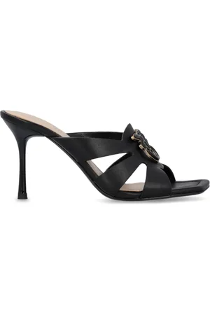 Pinko Love Birds-plaque sandals