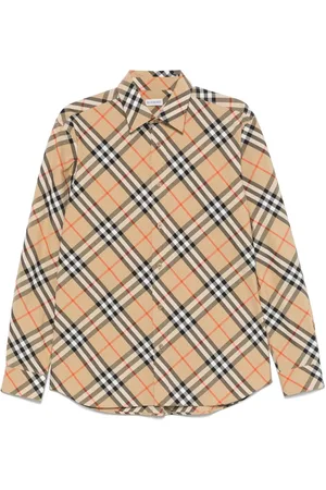 Burberry IP-check shirt