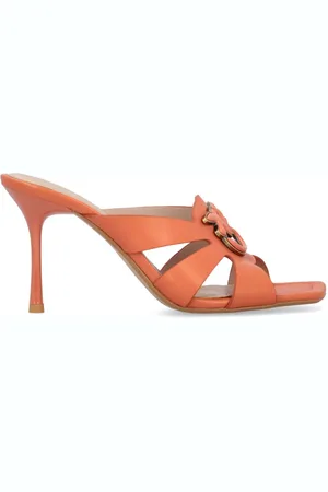 Pinko Love Birds-plaque sandals