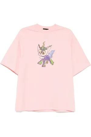 We11 Done Jeff monster drawing T-shirt