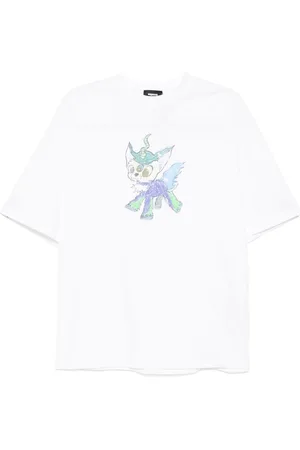 We11 Done Jeff monster drawing T-shirt