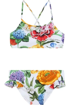 Dolce & Gabbana Floral-print bikini set