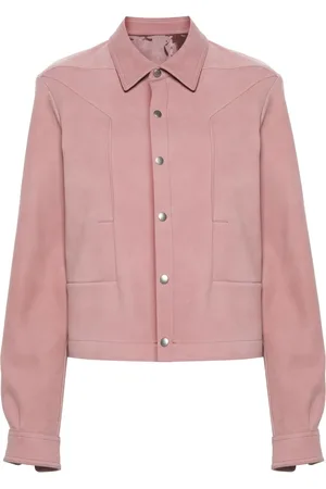 Rick Owens Alice Strobe leather shirt