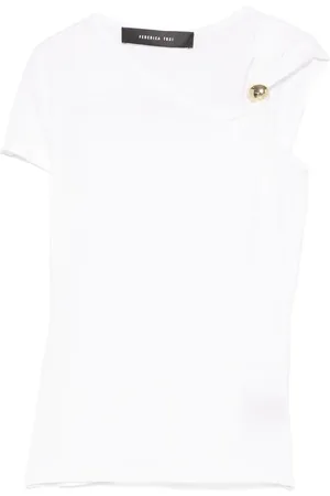FEDERICA TOSI Jewel-detail T-shirt