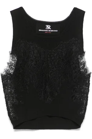 ERMANNO SCERVINO Lace-detail top