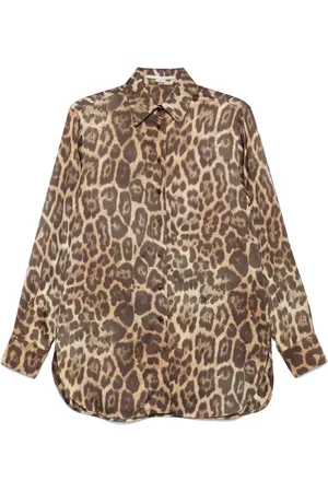 Stella McCartney Leopard-print shirt