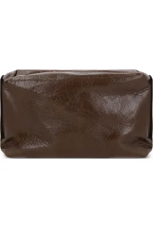 UMA WANG Logo-debossed shoulder bag