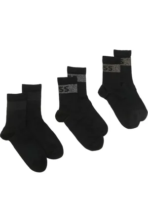 HUGO BOSS 3-Pack ribbed sock gift set