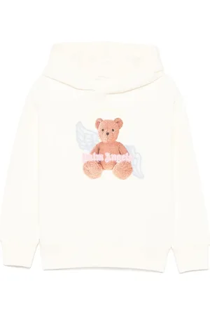 Palm Angels Teddy-bear print hoodie