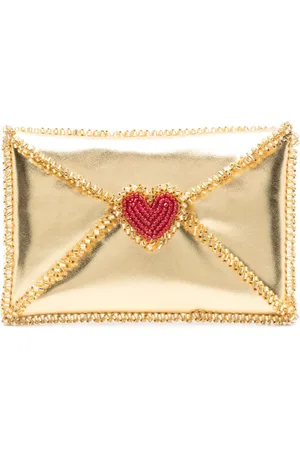 VANINA Love Letter clutch bag