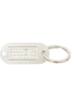 Maison Margiela Numbers-engraved keyring
