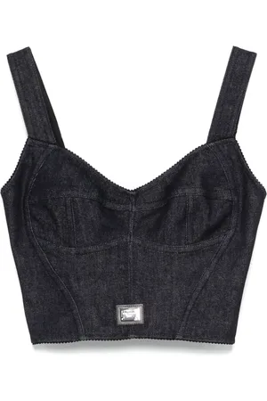 Dolce & Gabbana Denim corset top