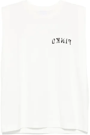 Pinko Logo-print tank top