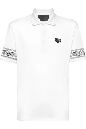 Philipp Plein Paisley Gothic Plein polo shirt