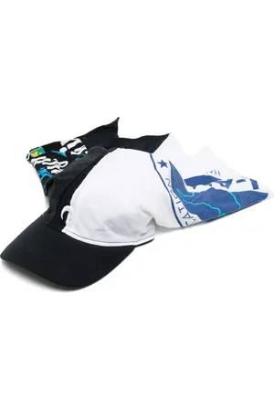 Marine Serre Regenerated T-shirt veiled cap