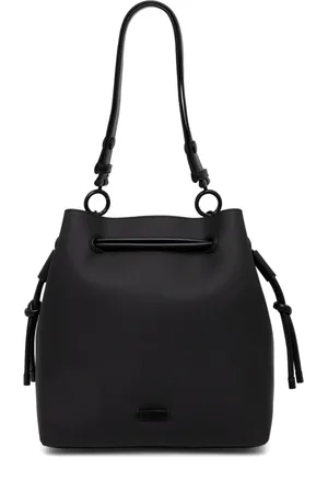 DKNY Logo-plaque bucket bag