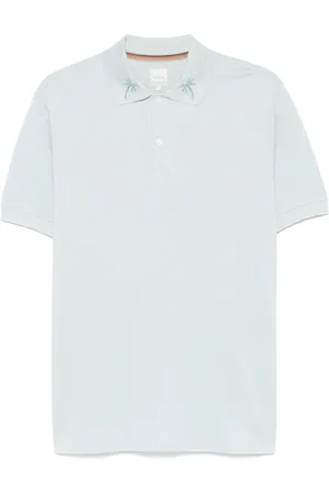 Paul Smith Embroidered-collar polo shirt