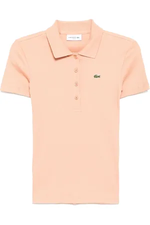 Lacoste Ribbed polo top