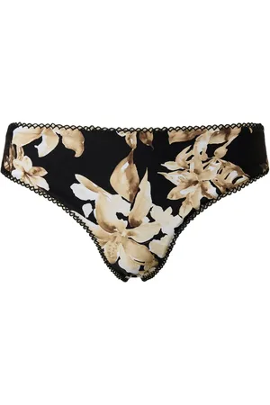Twin-Set Floral-print Brazilian bikini bottoms