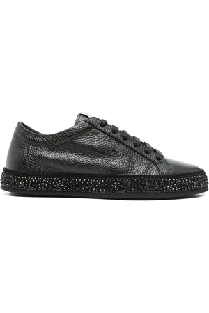 LE SILLA Crystal-embellished sneakers