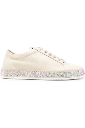 LE SILLA Crystal-embellished sneakers