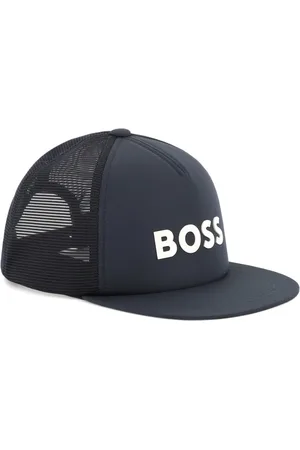 HUGO BOSS Logo-patch panelled baseball cap