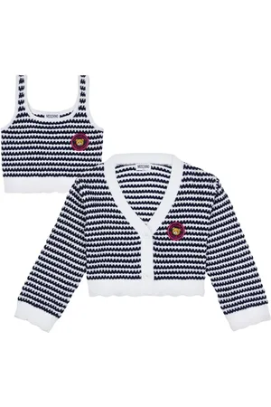 Moschino Logo-patch cardigan set
