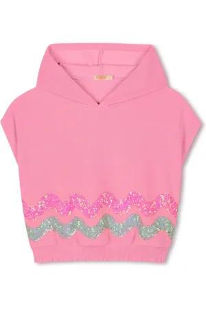 Billieblush Sequin-embellished hoodie