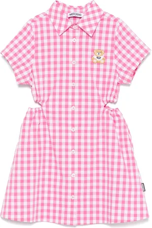 Moschino Gingham-print dress