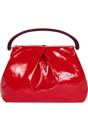 DRIES VAN NOTEN Folded leather cross body bag