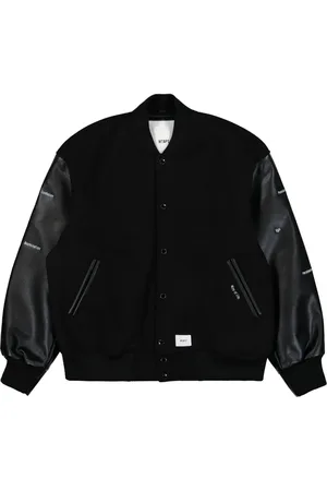 Wtaps Logo-patch bomber jacket