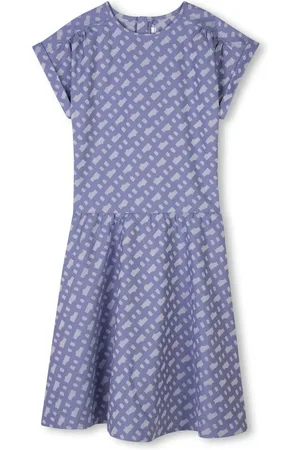 HUGO BOSS Monogram-print dress