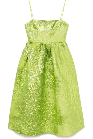 STINE GOYA Voluminous gathered midi dress