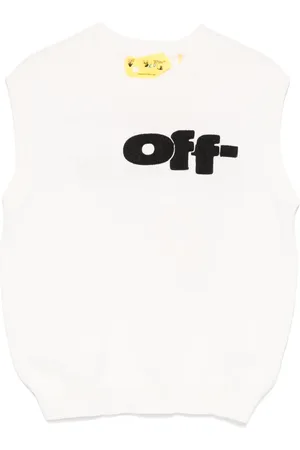 OFF-WHITE Logo-embroidered sweater