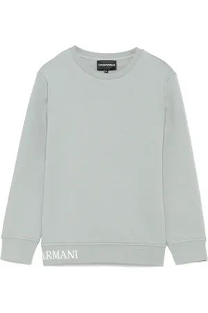 Emporio Armani Logo-trim sweatshirt