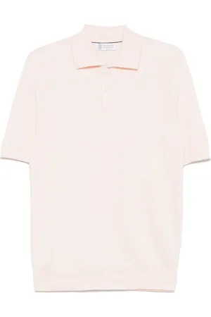 Brunello Cucinelli Fine-ribbed polo shirt