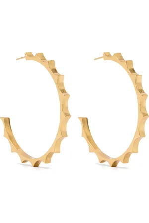 Maje Tapered hoop earrings