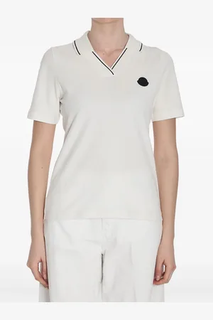 Moncler Logo-appliqu?? polo top