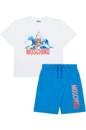 Moschino Logo-print short set