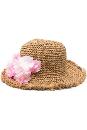 MONNALISA Floral-appliqu?? hat