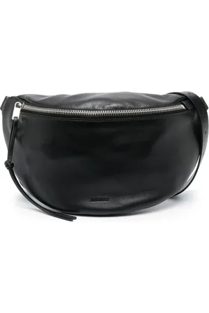 Jil Sander Logo-embossed leather belt bag