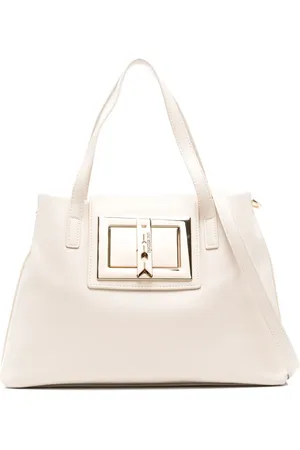 Moschino Logo-debossed tote bag