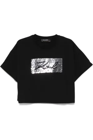 Karl Lagerfeld Reversible sequins T-shirt
