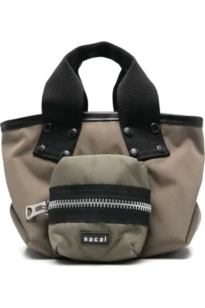 SACAI Small pocket tote bag