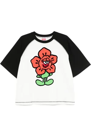 Kenzo X Verdy flocked T-shirt