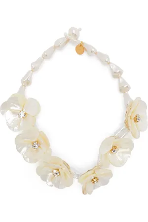 VANINA Fleur Blanche necklace
