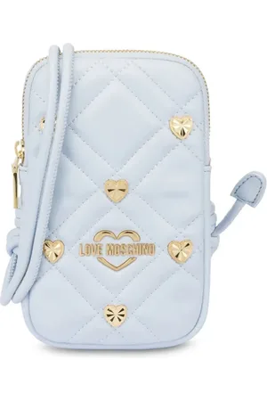 Moschino Quilted phone bag